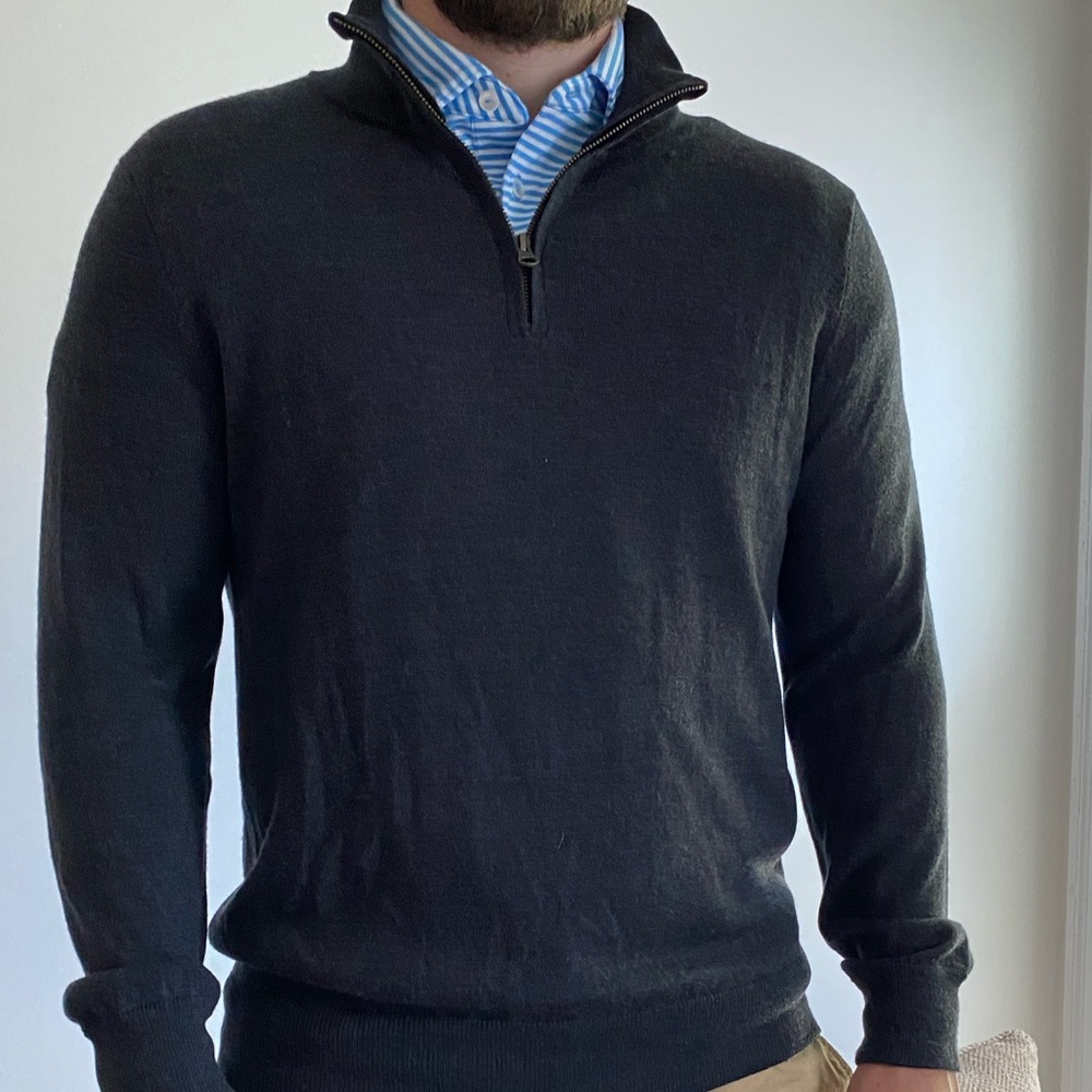 J. Crew Quarter Zip Sweater